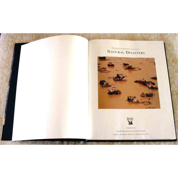 NATURAL DISASTERS The Earth, Its Wonders, Its Secrets Reader’s Digest 1997 HC - Picture 2 of 7